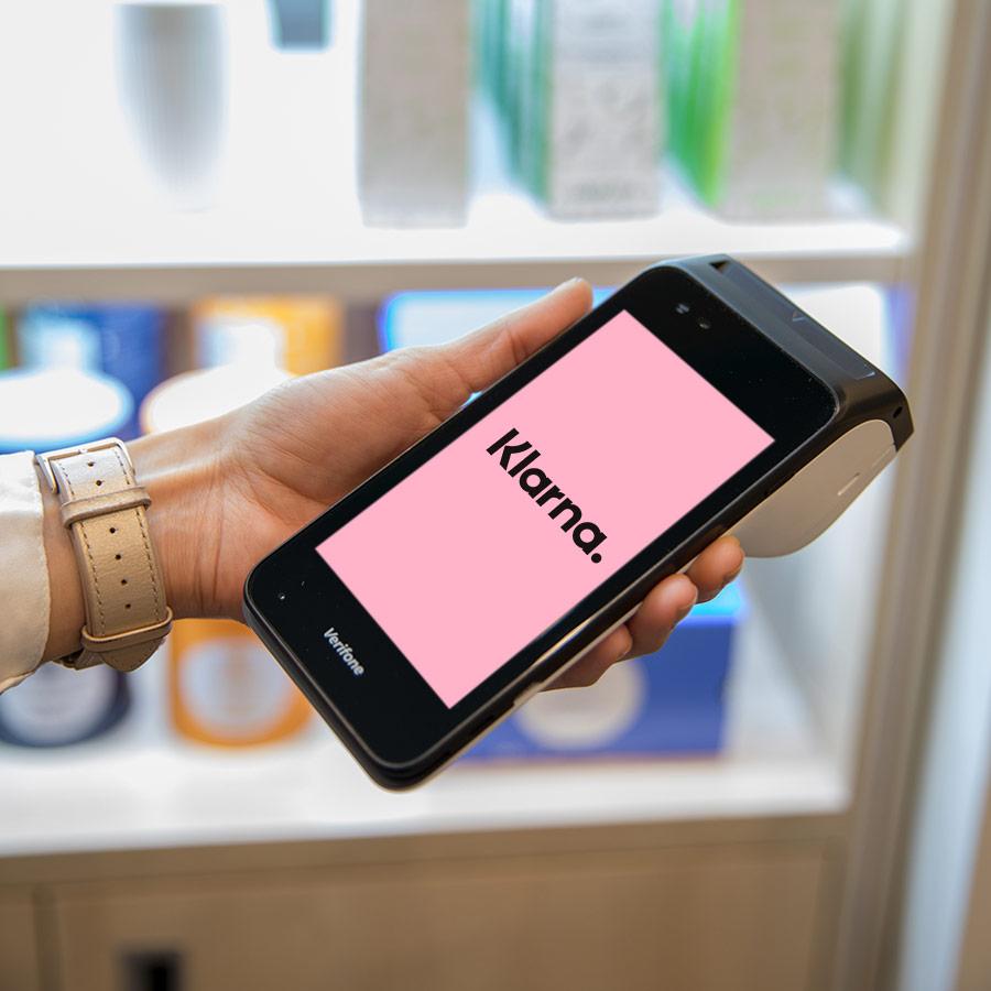 Pay by Klarna with Verifone devices in-store